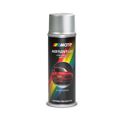 MOTIP AUTO-COLOR SKODA ezüst metál fényes festék spray 200ml