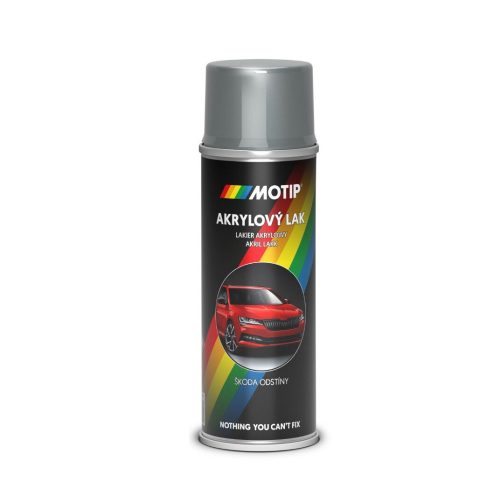 MOTIP AUTO-COLOR SKODA kőszürke metál fényes festék spray 200ml