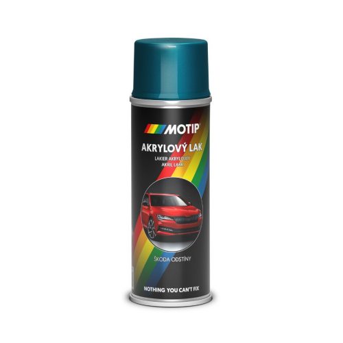 MOTIP AUTO-COLOR SKODA indigókék metál fényes festék spray 200ml