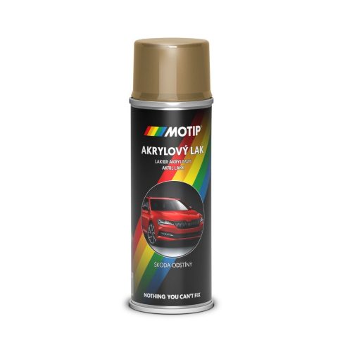 MOTIP AUTO-COLOR SKODA Atacama bézs metál fényes festék spray 200ml