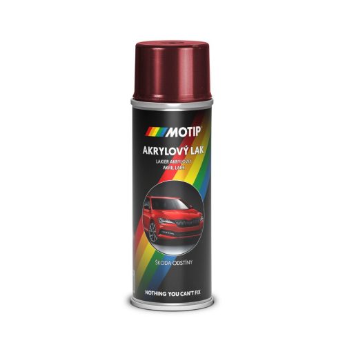 MOTIP AUTO-COLOR SKODA szoliter metál fényes festék spray 200ml