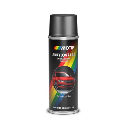 MOTIP AUTO-COLOR SKODA grafitszürke metál fényes festék spray 200ml