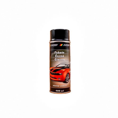 MOTIP fényes fekete festék spray 400ml