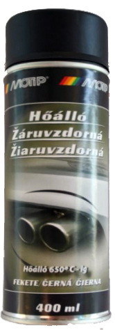 MOTIP 650˚C-ig Hőálló Ezüst Festék spray 400ml